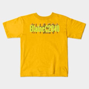 BlaineC2040 (Yellow) Kids T-Shirt